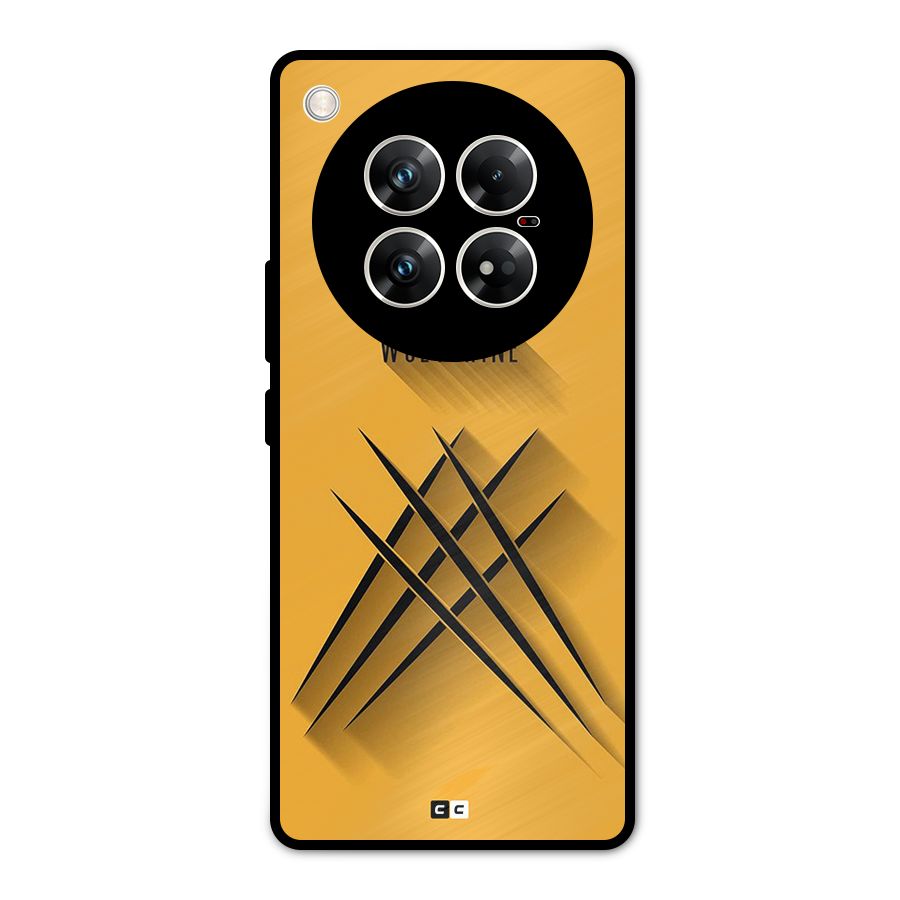 Logan Claw Metal Back Case for Infinix Zero 40 5G