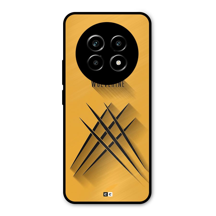 Logan Claw Metal Back Case for Realme 13 Pro