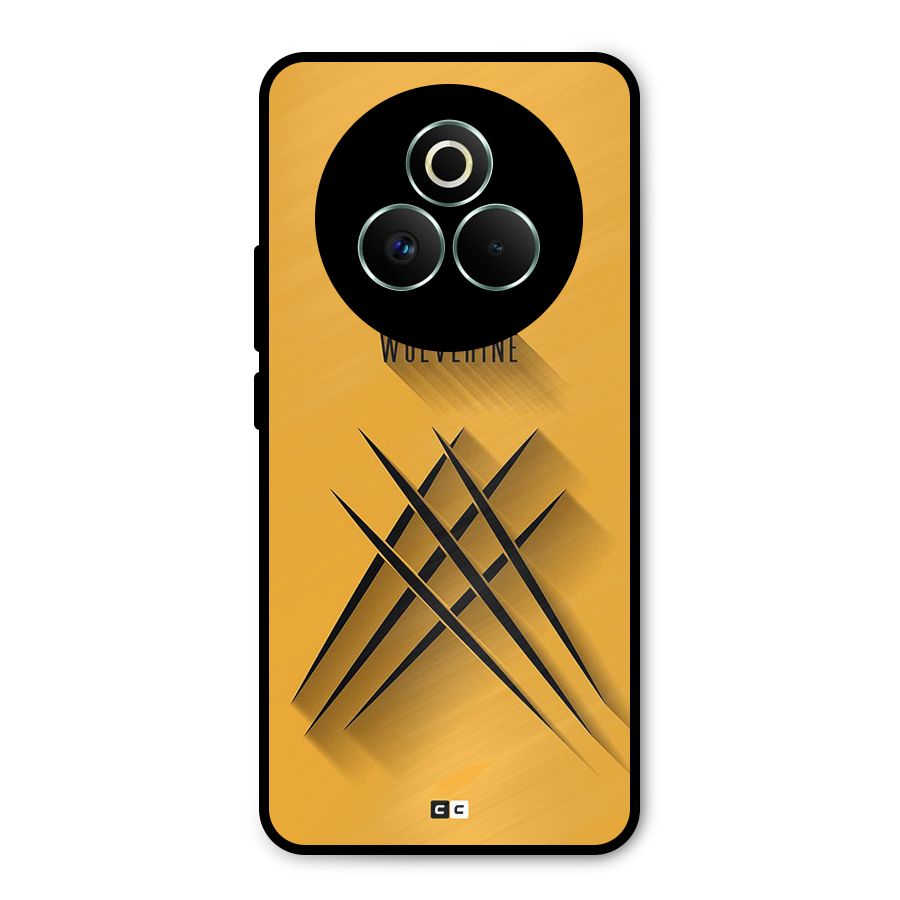 Logan Claw Metal Back Case for Realme P3 Pro