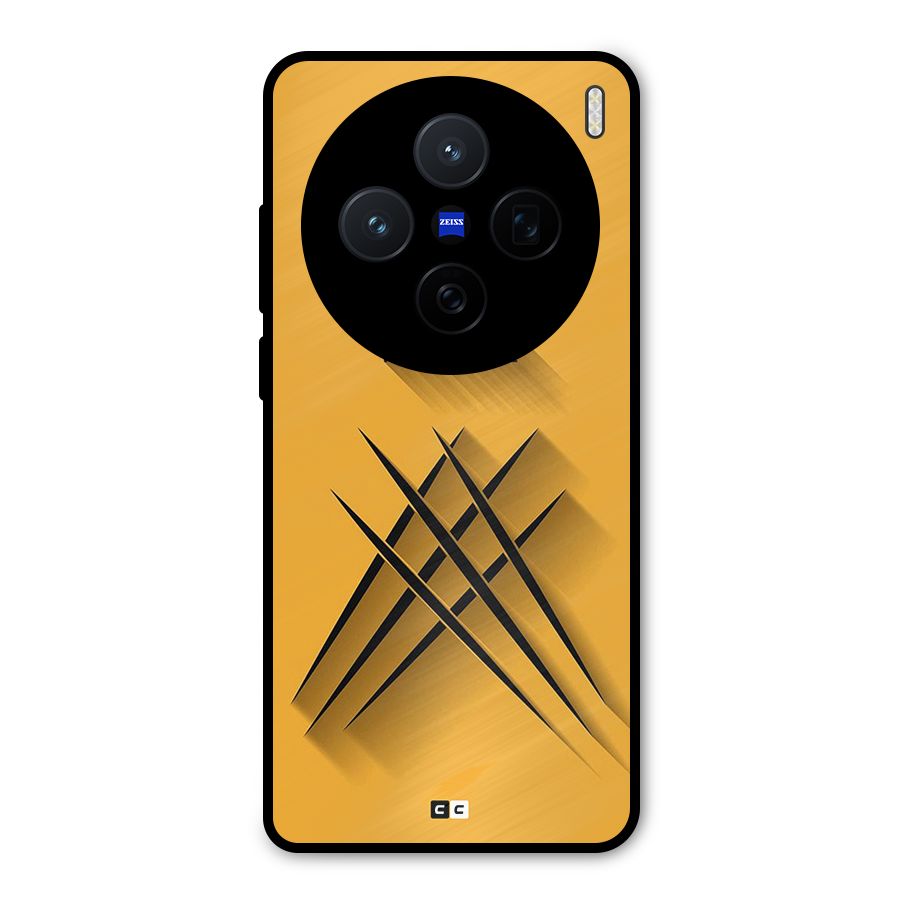Logan Claw Metal Back Case for Vivo X200