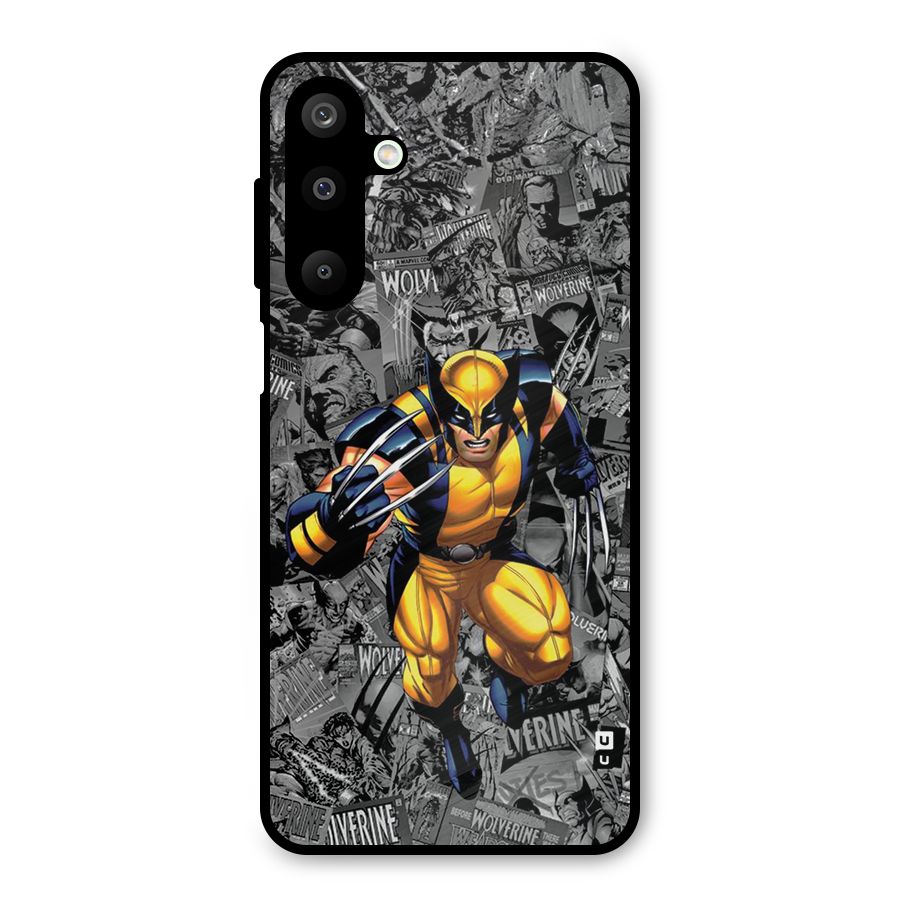 Logan Stance Metal Back Case for Galaxy M16