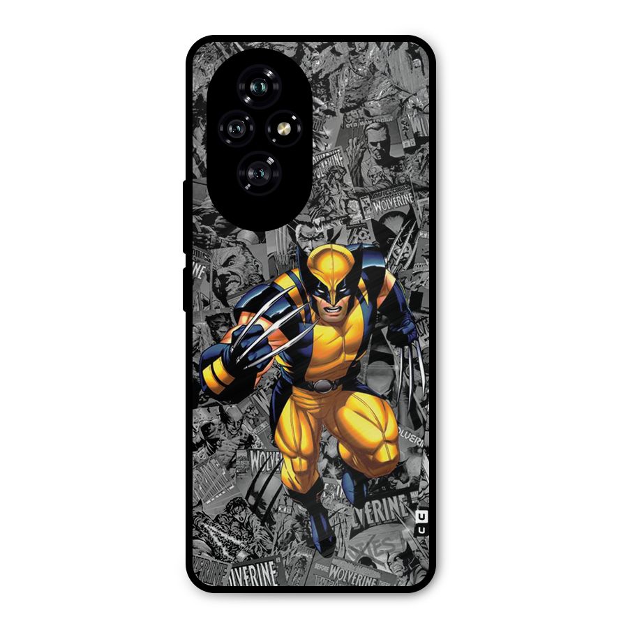 Logan Stance Metal Back Case for Honor 200