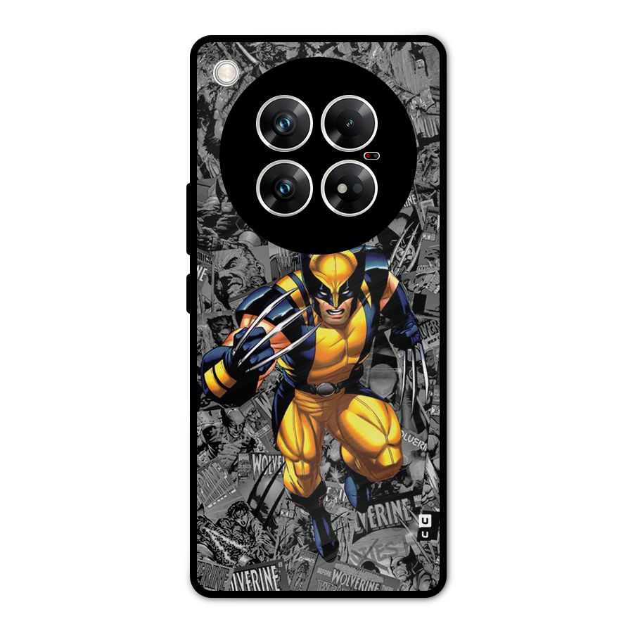 Logan Stance Metal Back Case for Infinix Zero 40 5G