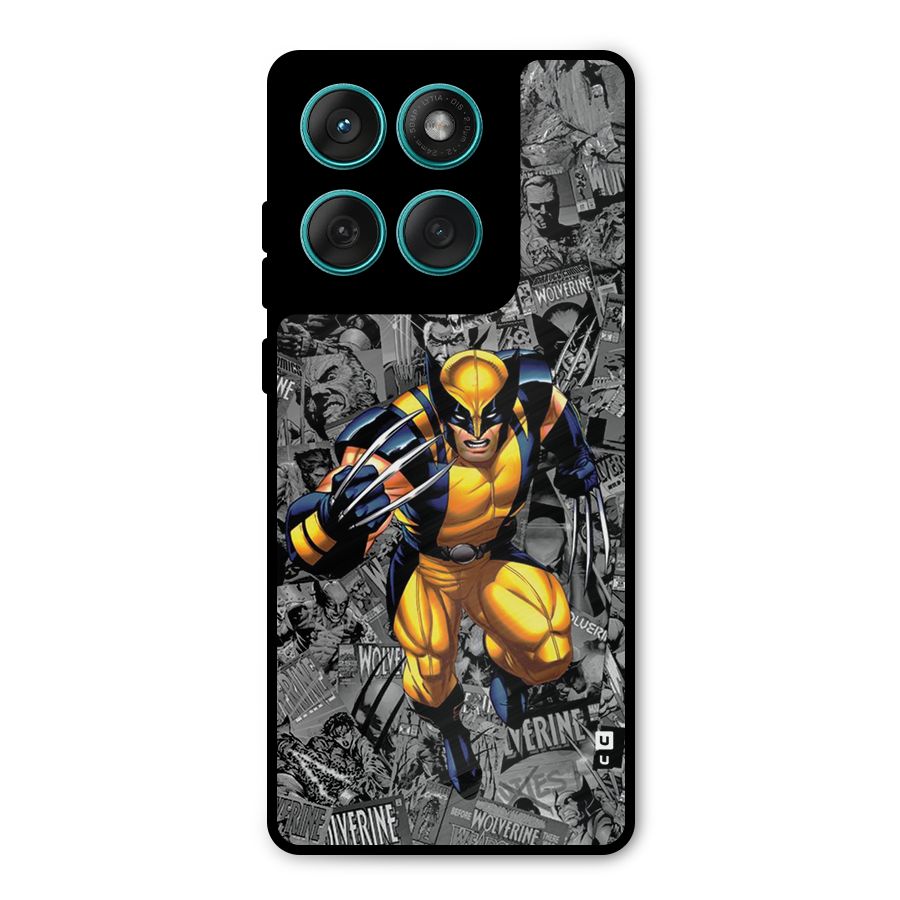 Logan Stance Metal Back Case for Motorola Edge 60