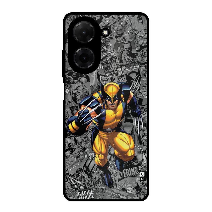 Logan Stance Metal Back Case for Redmi A5 4G