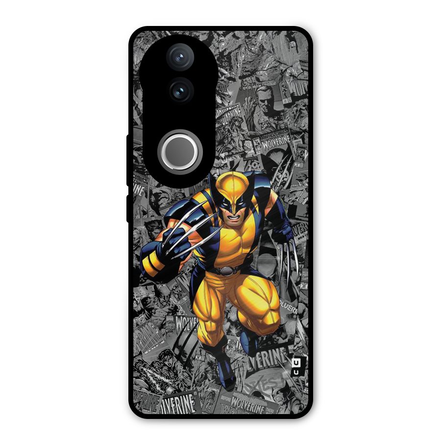 Logan Stance Metal Back Case for Vivo V50e