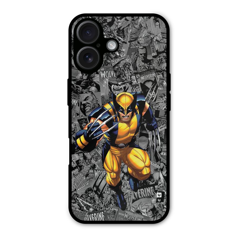 Logan Stance Metal Back Case for iPhone 16