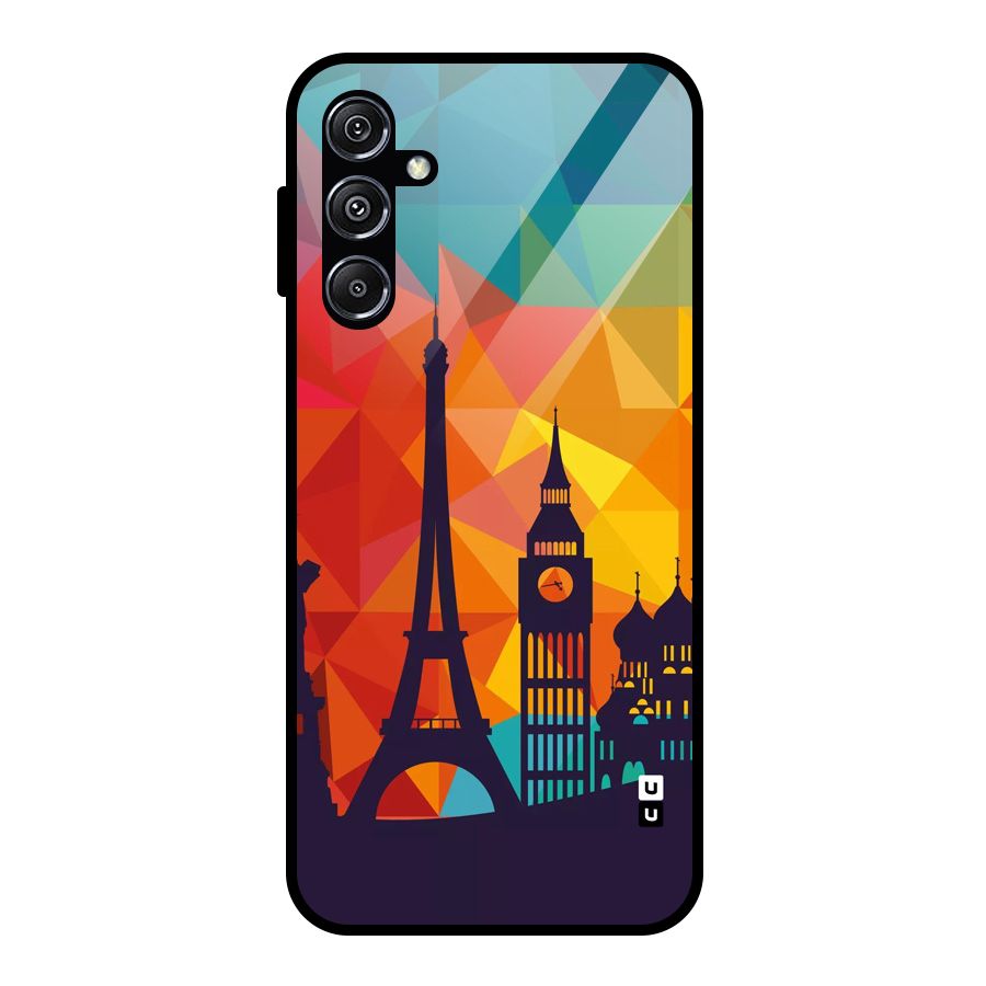 London Art Glass Back Case for Galaxy M34 5G