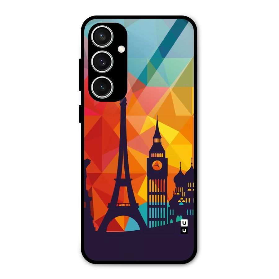 London Art Glass Back Case for Galaxy S23 FE