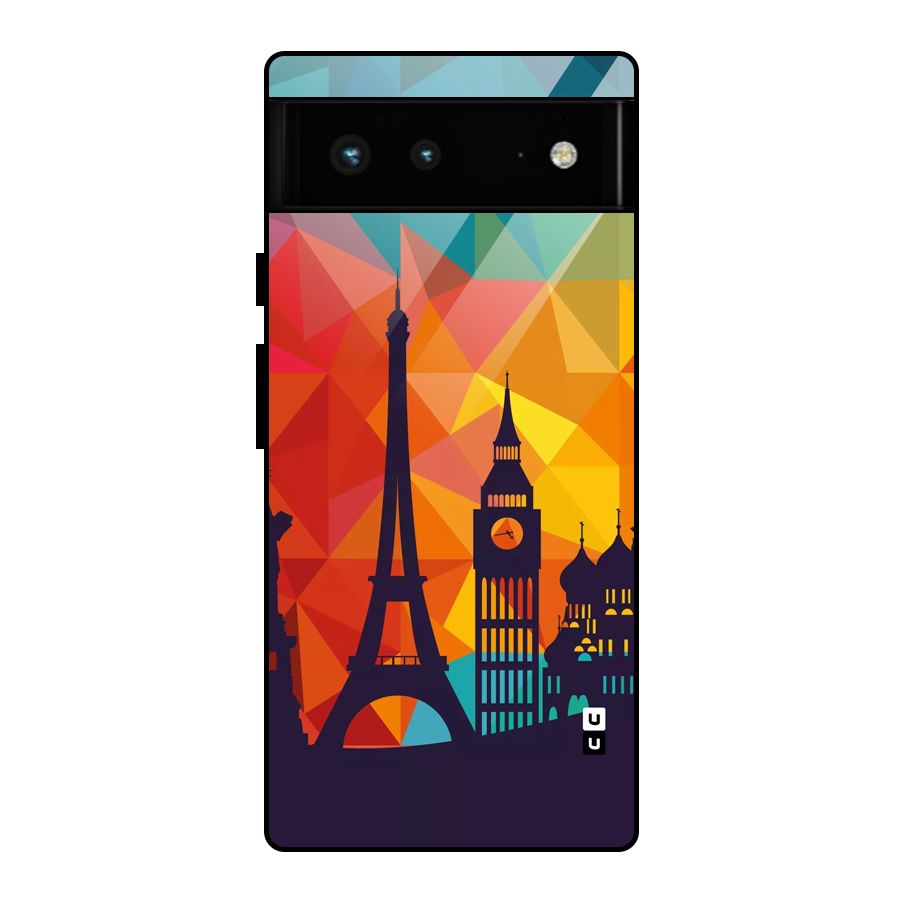London Art Glass Back Case for Google Pixel 6