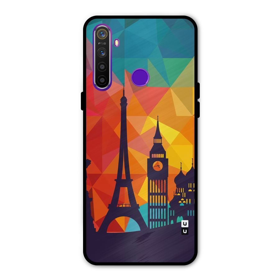 London Art Glass Back Case for Realme 5s
