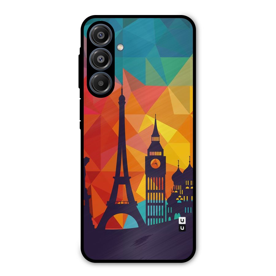 London Art Metal Back Case for Galaxy A16 5G