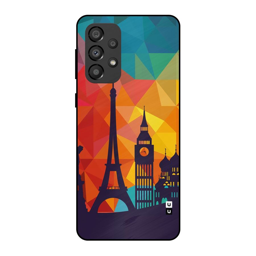 London Art Metal Back Case for Galaxy A33 5G