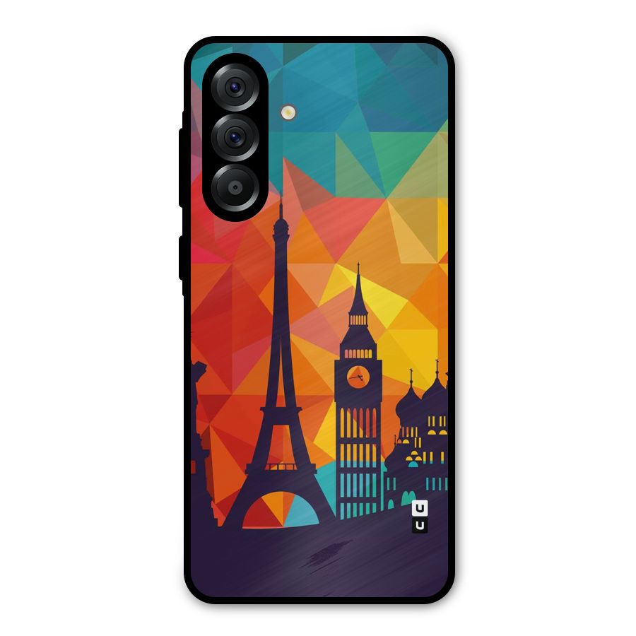 London Art Metal Back Case for Galaxy A36