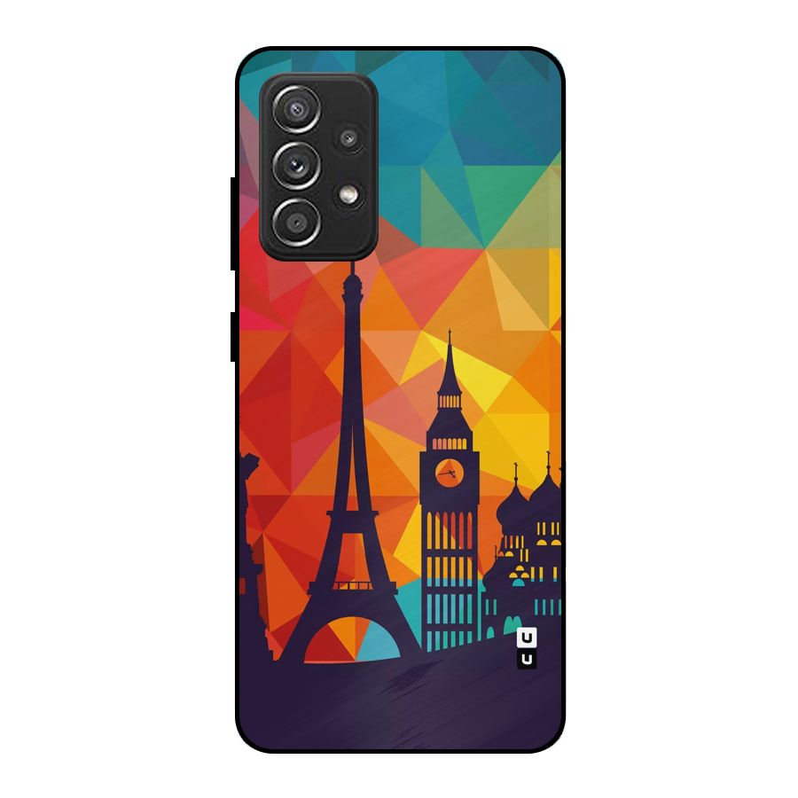 London Art Metal Back Case for Galaxy A52s 5G