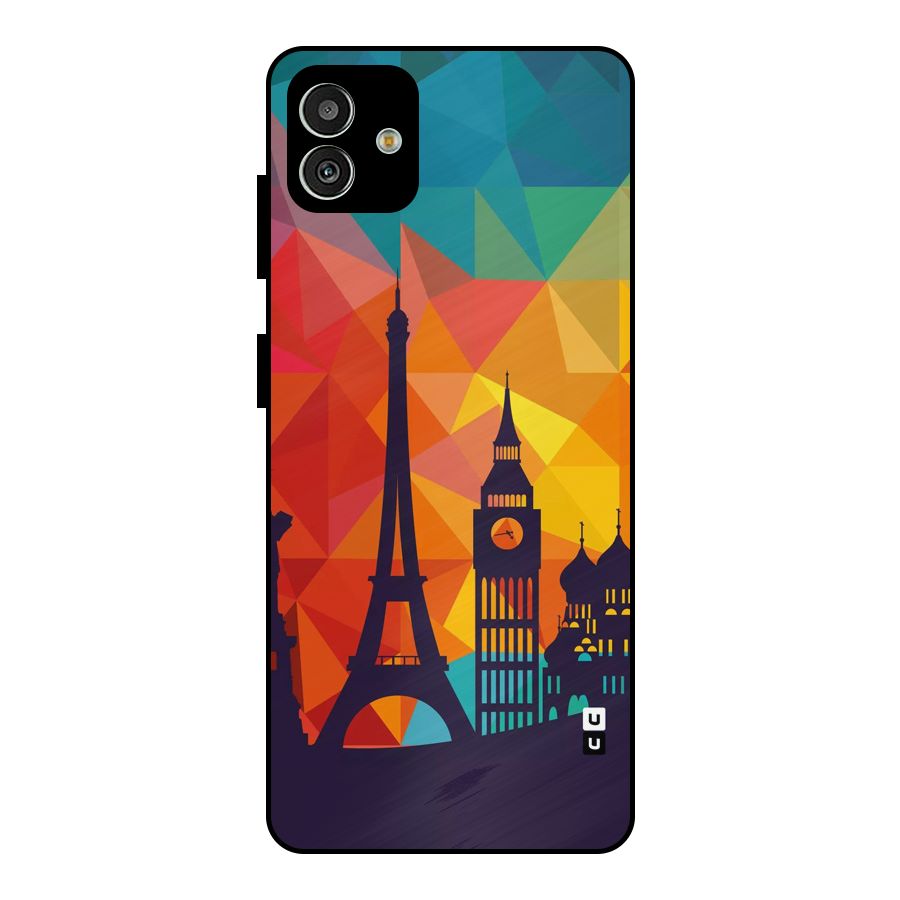 London Art Metal Back Case for Galaxy M13 5G