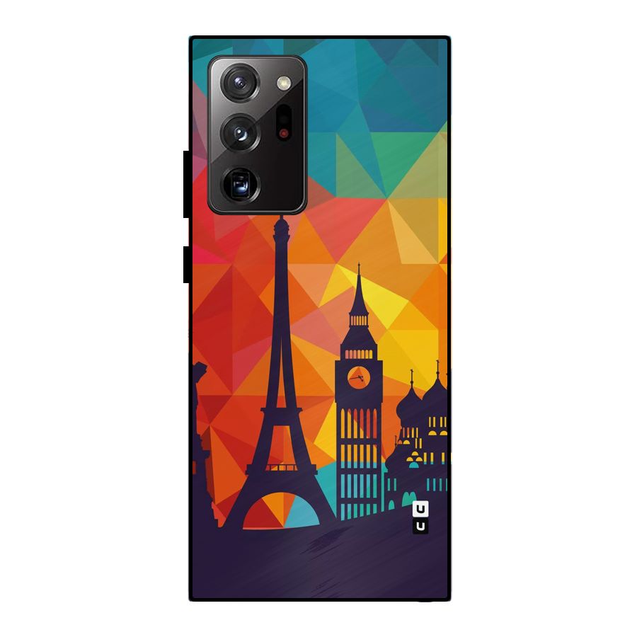 London Art Metal Back Case for Galaxy Note 20 Ultra