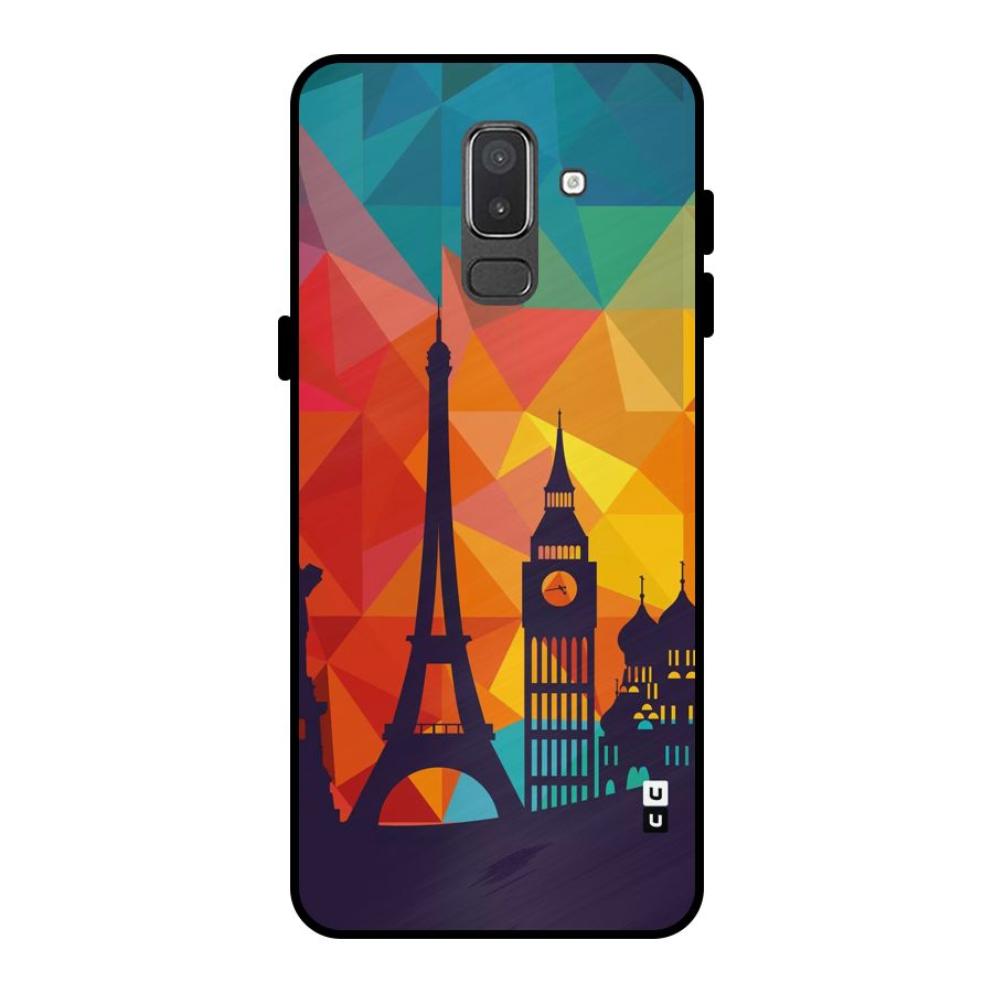 London Art Metal Back Case for Galaxy On8 (2018)