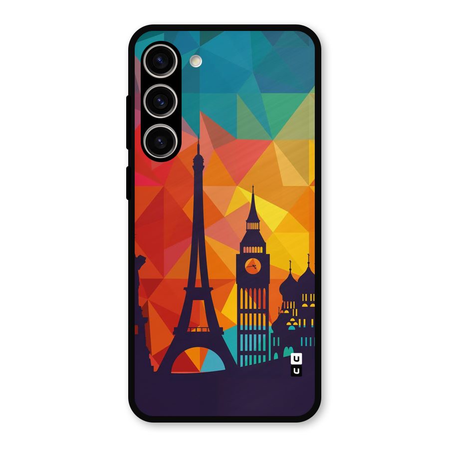 London Art Metal Back Case for Galaxy S23 Plus