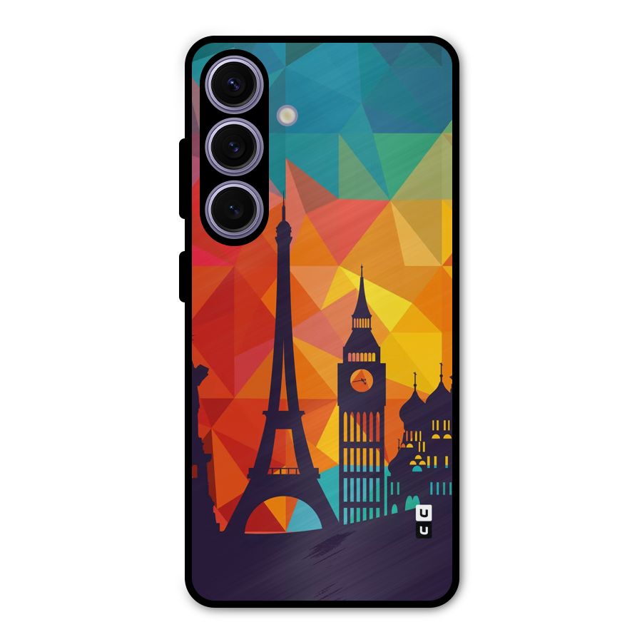London Art Metal Back Case for Galaxy S24