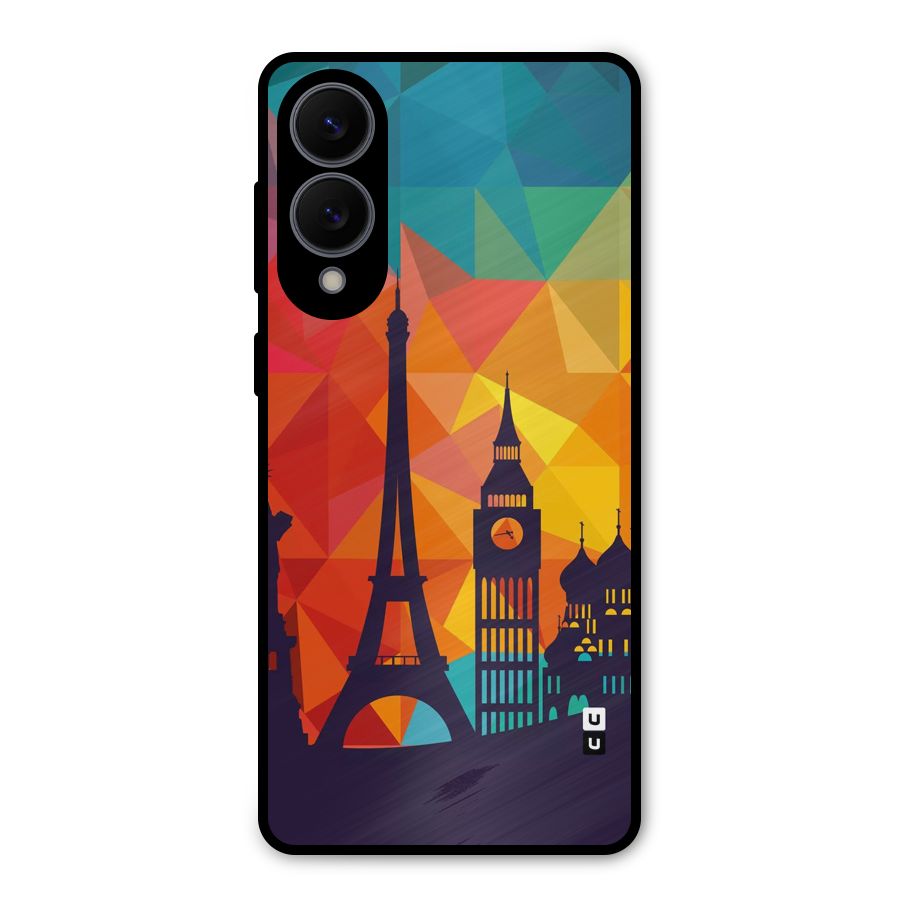 London Art Metal Back Case for Galaxy S25 Edge