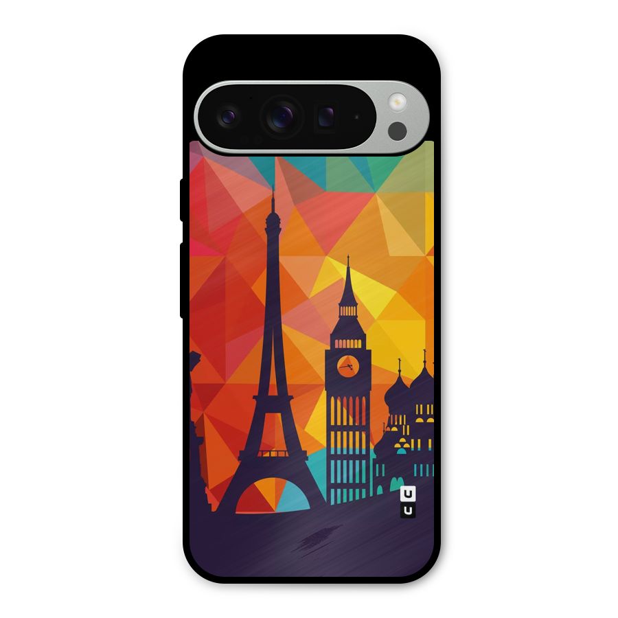 London Art Metal Back Case for Google Pixel 9 Pro XL