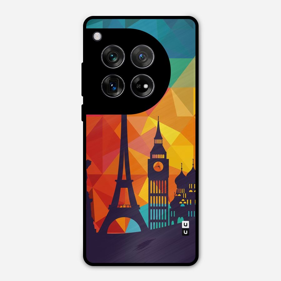 London Art Metal Back Case for OnePlus 12