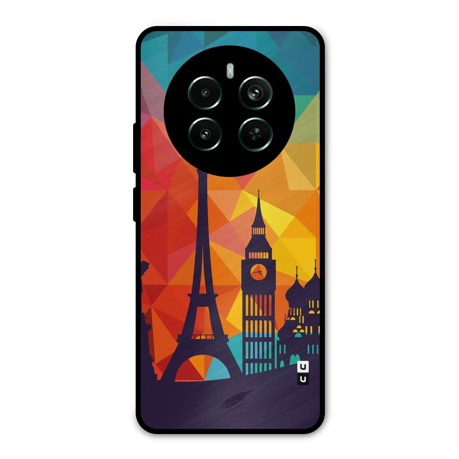 London Art Metal Back Case for Realme 12 Pro Plus