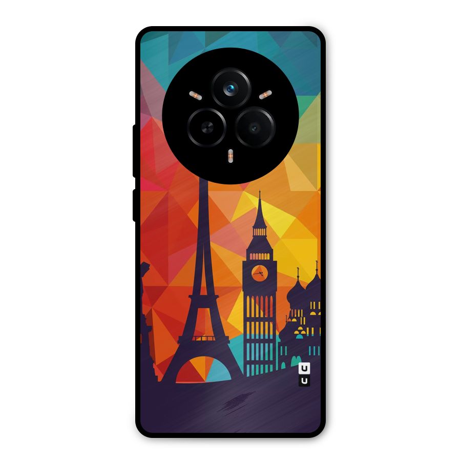 London Art Metal Back Case for Realme 14 Pro