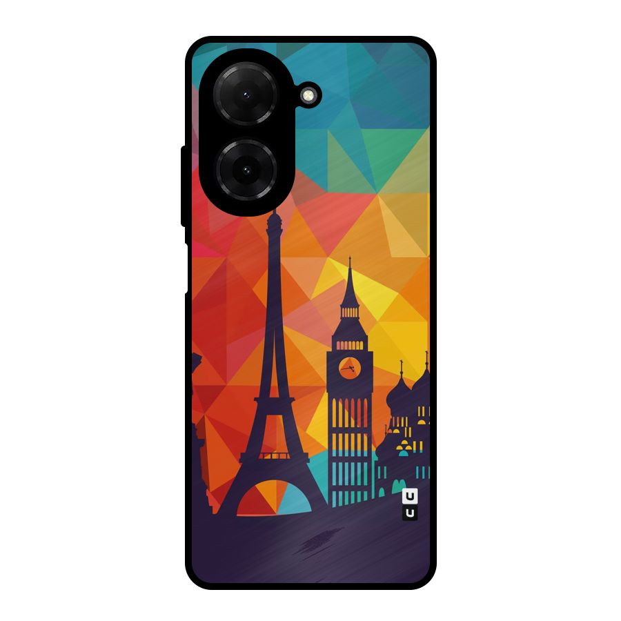 London Art Metal Back Case for Redmi A5 4G