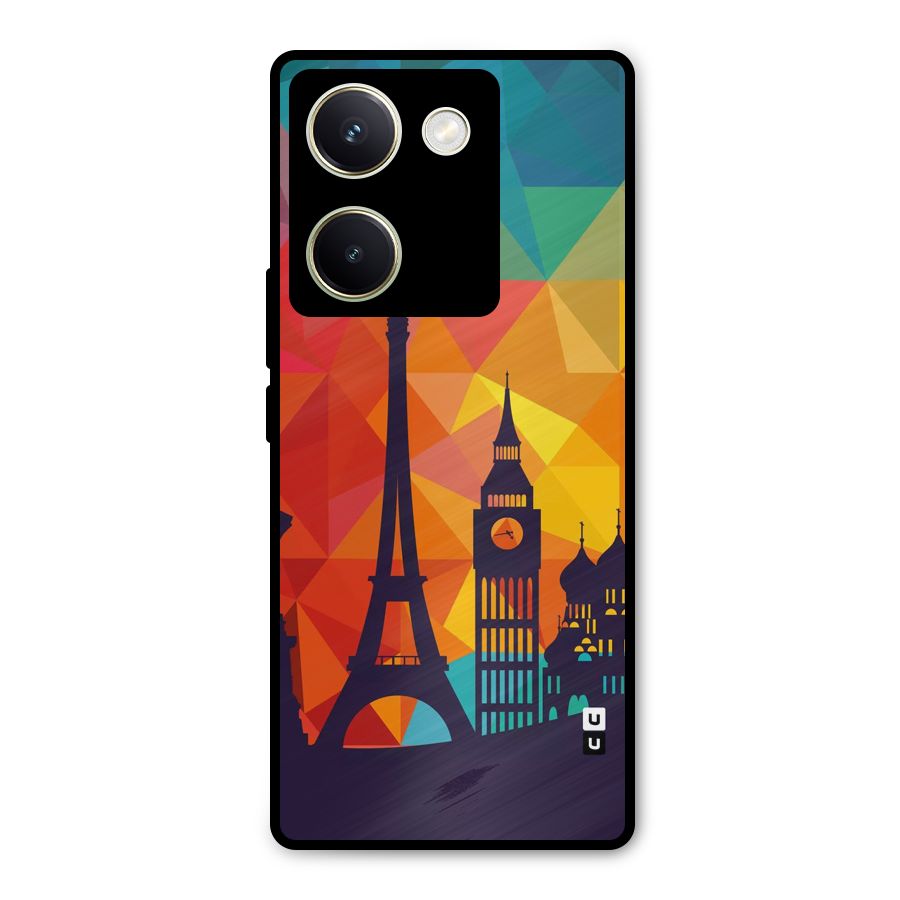 London Art Metal Back Case for Vivo Y200 Pro