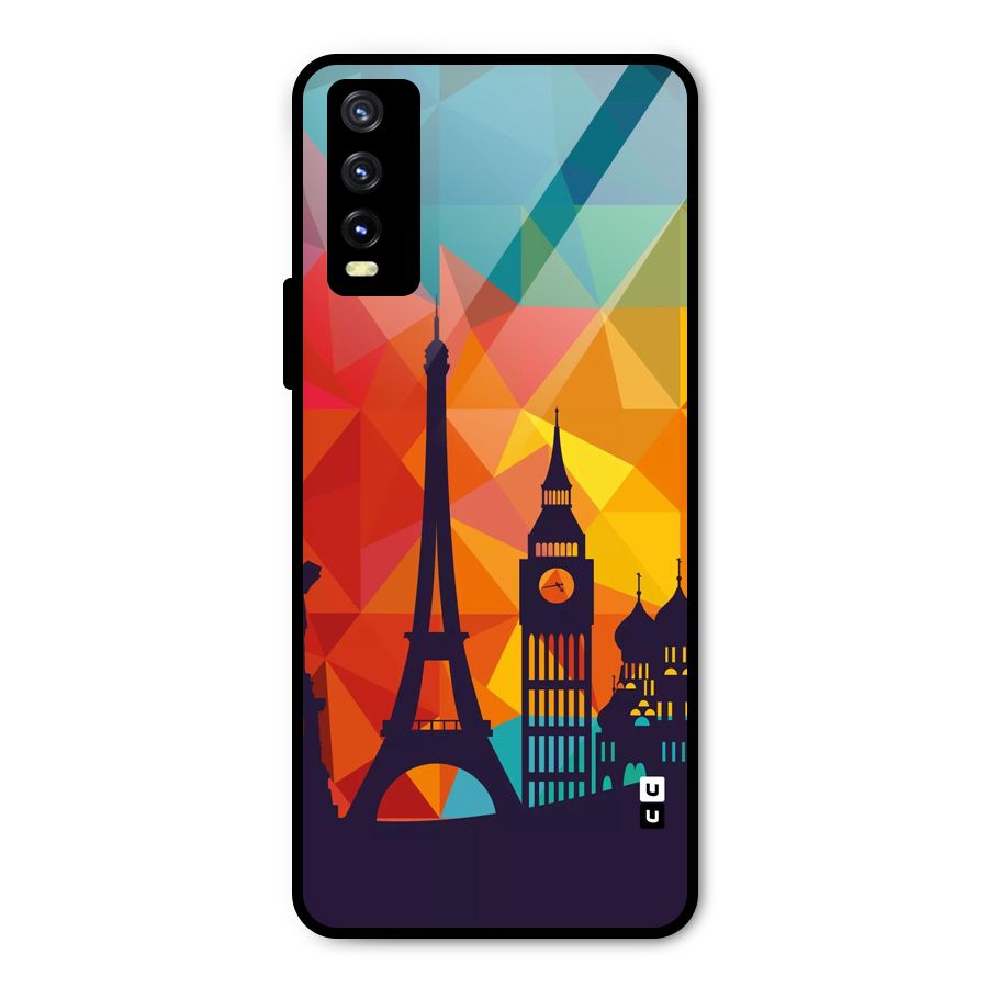 London Art Metal Back Case for Vivo Y20g