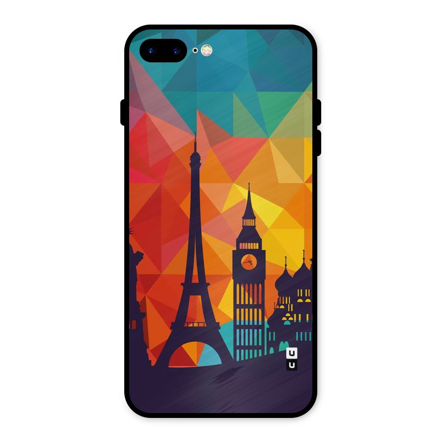 London Art Metal Back Case for iPhone 7 Plus