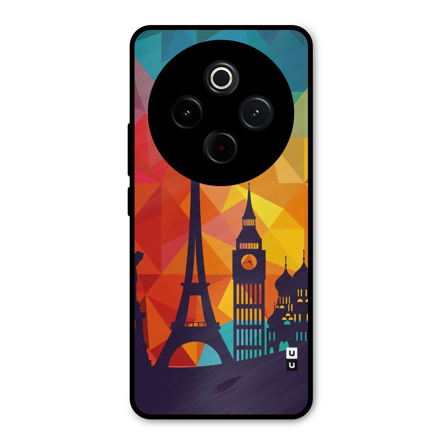 London Art Metal Back Case for iQOO Z10