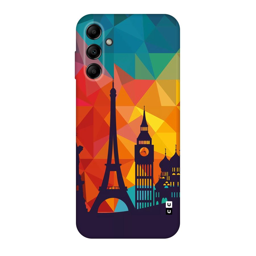 London Art Original Polycarbonate Back Case for Galaxy A14 5G