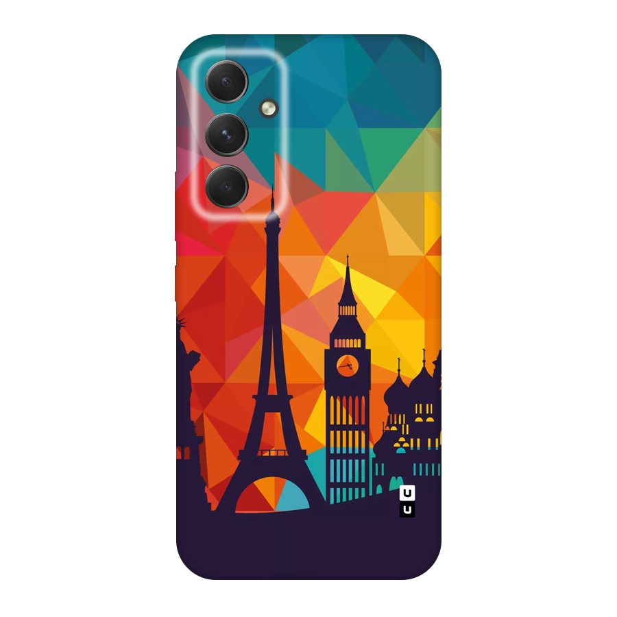 London Art Original Polycarbonate Back Case for Galaxy A54