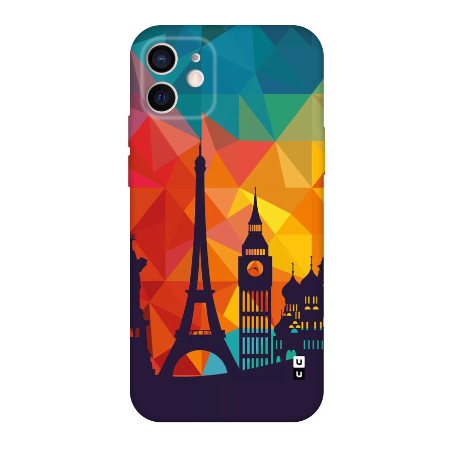 London Art Original Polycarbonate Back Case for iPhone 12