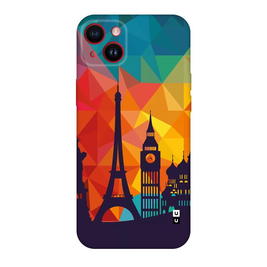 London Art Original Polycarbonate Back Case for iPhone 14 Plus