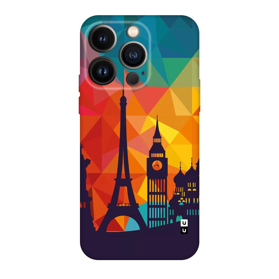 London Art Original Polycarbonate Back Case for iPhone 14 Pro