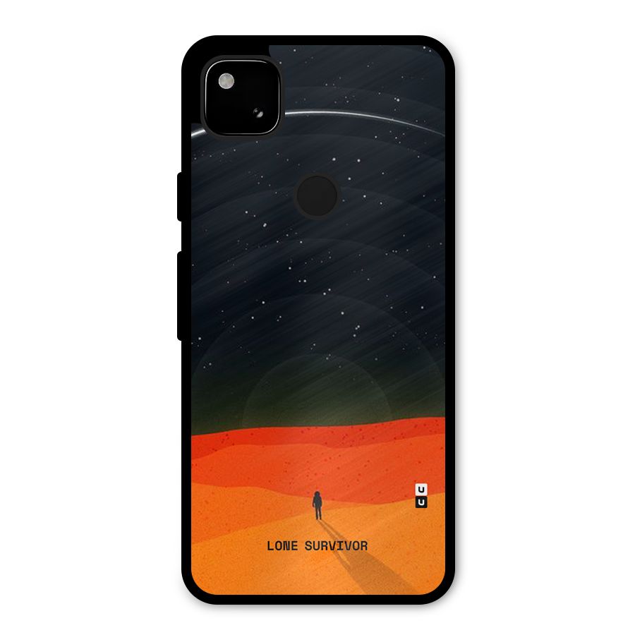 Lone Survivor Metal Back Case for Google Pixel 4a