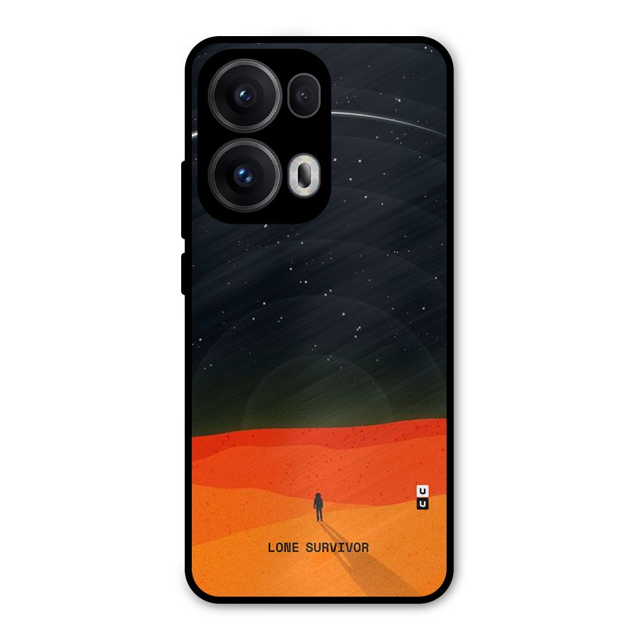 Lone Survivor Metal Back Case for Oppo Reno13 Pro