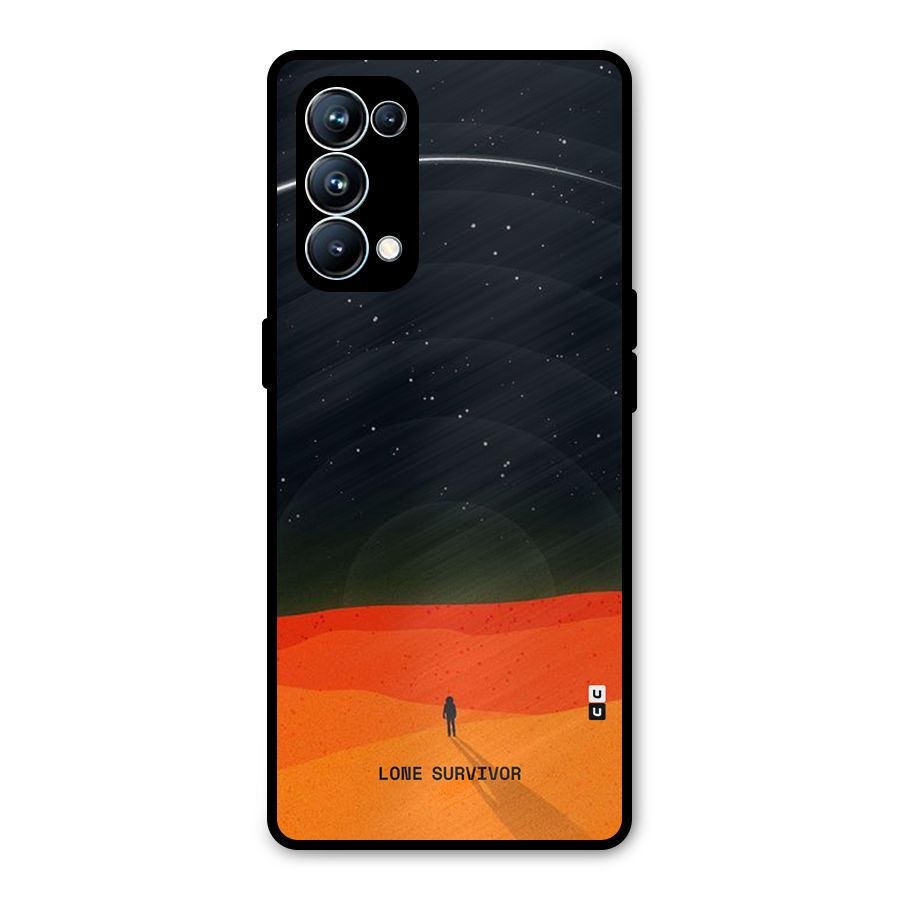 Lone Survivor Metal Back Case for Oppo Reno5 Pro 5G