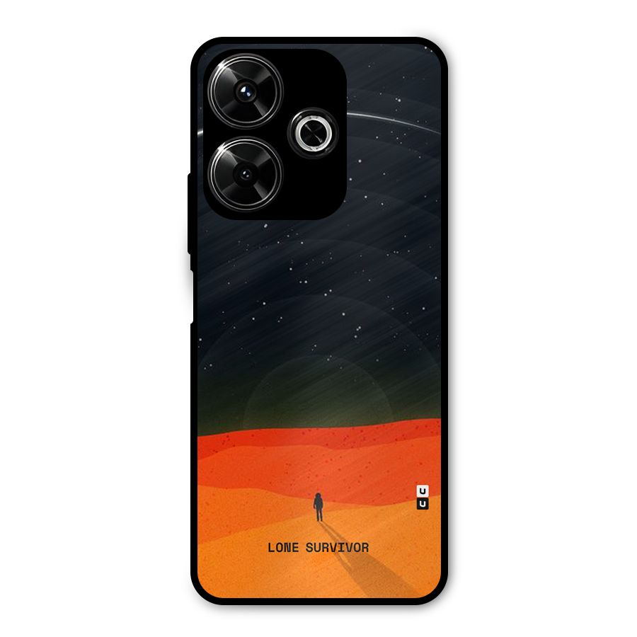 Lone Survivor Metal Back Case for Redmi 13 5G