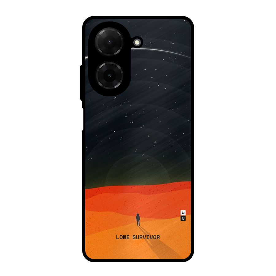 Lone Survivor Metal Back Case for Redmi A5 4G