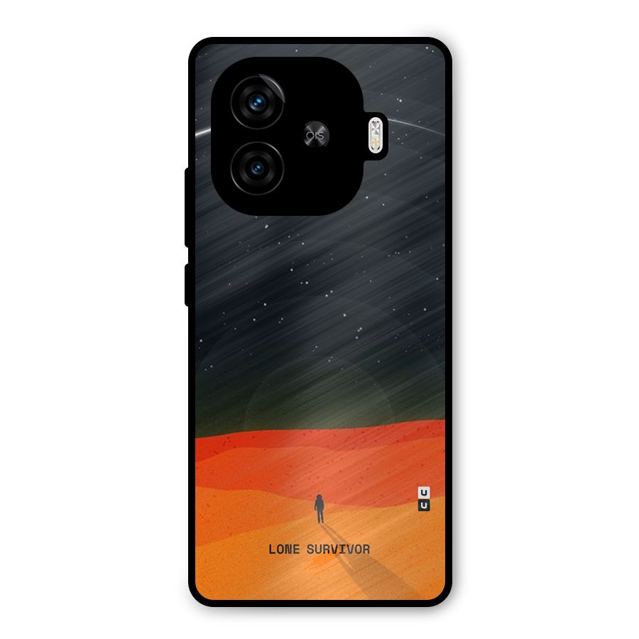 Lone Survivor Metal Back Case for iQOO Z9 Turbo