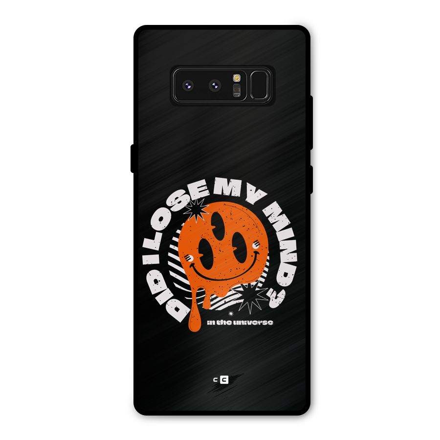 Loose My Mind Metal Back Case for Galaxy Note 8