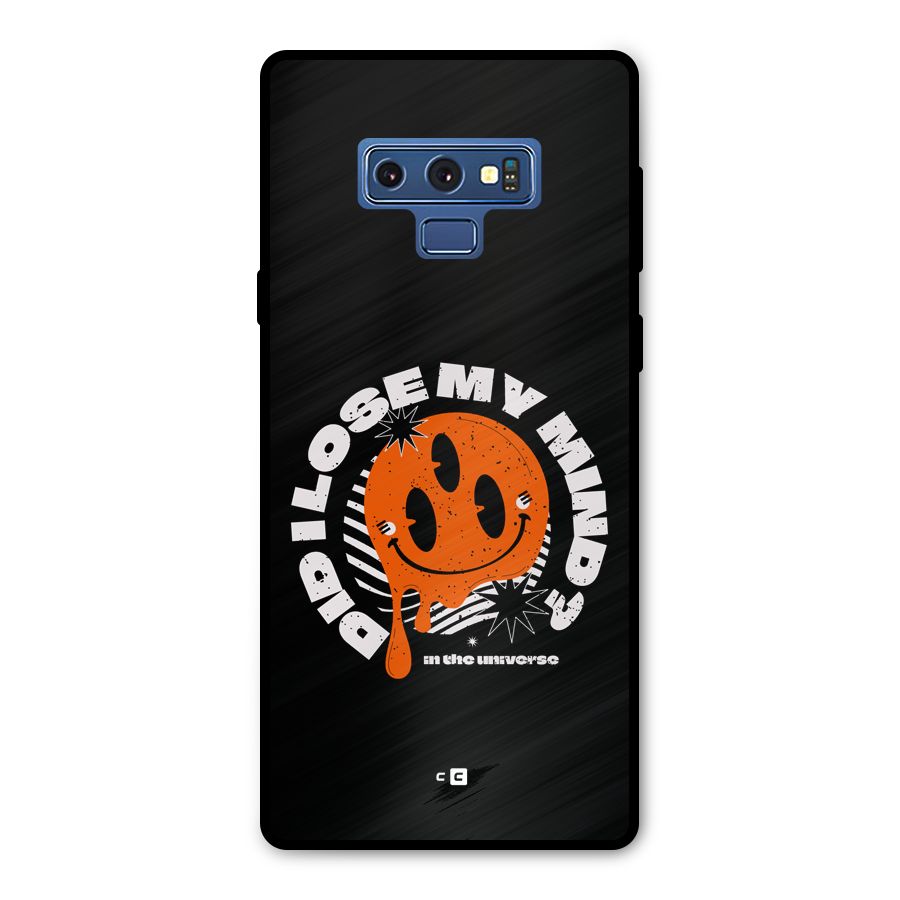 Loose My Mind Metal Back Case for Galaxy Note 9