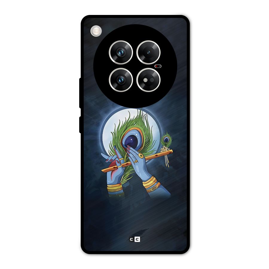 Lord Krishna Flute Metal Back Case for Infinix Zero 40 5G