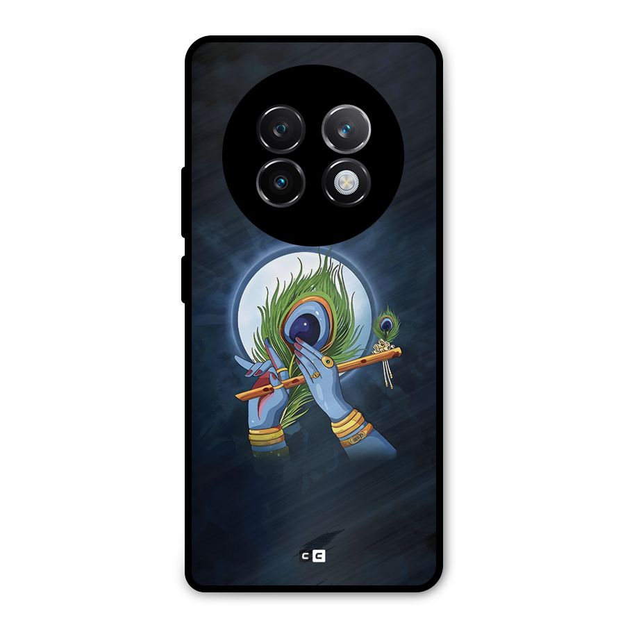 Lord Krishna Flute Metal Back Case for Realme 13 Plus