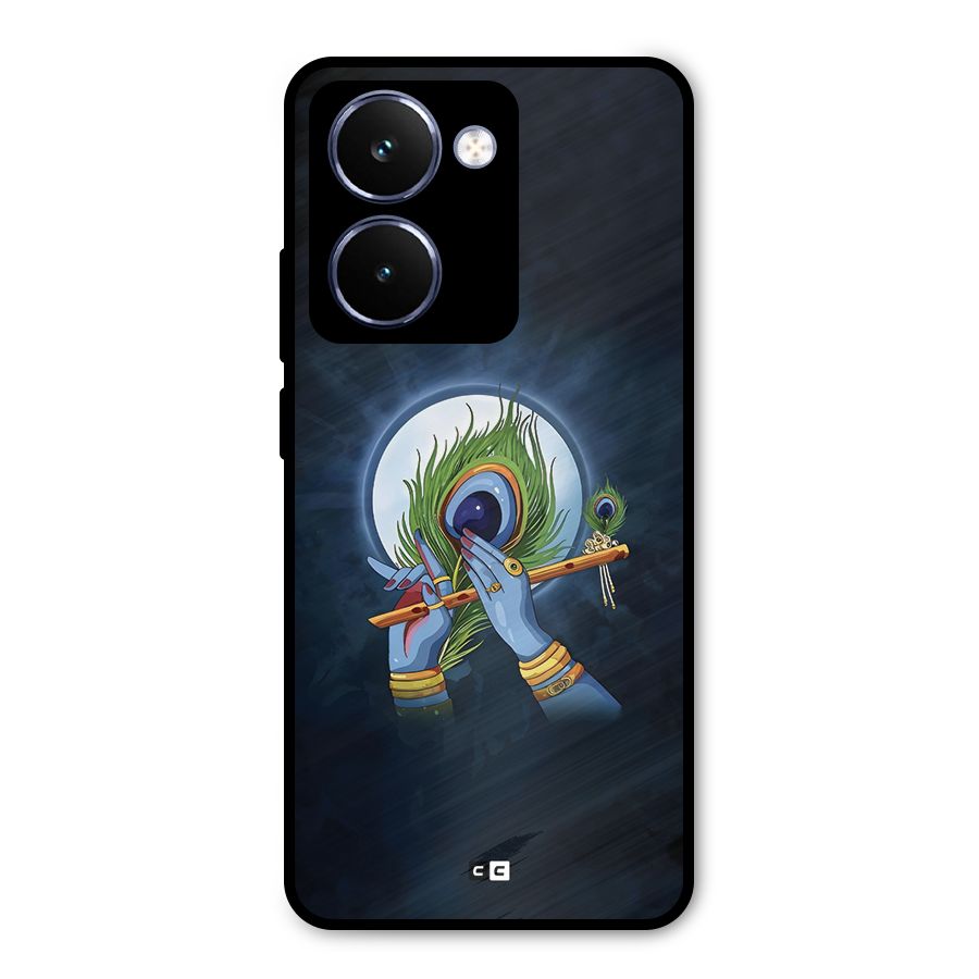Lord Krishna Flute Metal Back Case for Realme P3 Ultra